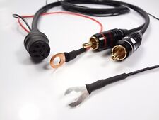 Cabo Clairmont Mogami Pioneer PL-41 toca-discos 5 pinos DIN RCA cabo de braço de som comprar usado  Enviando para Brazil