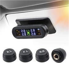 Solar tire pressure for sale  LEICESTER