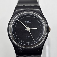 Relógio Swatch - High Tech - LB102 - The Originals 1984 vintage preto feminino New Batt, usado comprar usado  Enviando para Brazil