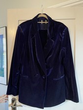 velvet trouser suit for sale  LONDON
