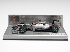 MINICHAMPS 1:43 MERCEDES GP MGP W01 M. SCHUMACHER 2010 Nr.42 comprar usado  Enviando para Brazil