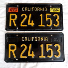 Pair black vtg for sale  Tustin