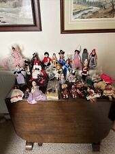 Vintage costume dolls for sale  HALIFAX