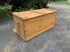 Antique wood trunk for sale  Smithfield
