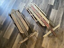 Vintage toboggan sleds for sale  Crofton