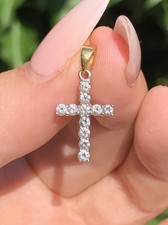 diamond cross pendant for sale  BRIGHTON