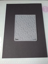 Sizzix embossing folder for sale  TAMWORTH