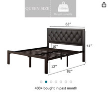 Queen size metal for sale  Atlanta