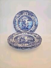 Spode plates blue for sale  MIDDLESBROUGH