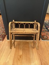 Vintage bamboo shelf for sale  Raleigh