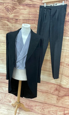 Vintage suit tailcoat for sale  HIGH PEAK