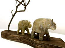 Vintage carved elephant for sale  HEMEL HEMPSTEAD