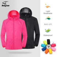 Chaqueta de Senderismo Impermeable Secado Rápido Camping Caza Ropa Protección Solar Exterior segunda mano  Embacar hacia Mexico
