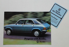Austin brochure 1974 for sale  UK