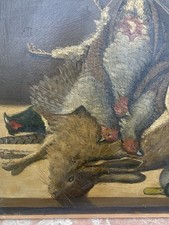 Tableau peinture huile d'occasion  Chameyrat
