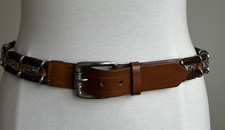 Nanni brown leather for sale  HOLMFIRTH