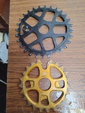 Usado, 2 Bicicletas BMX Spike Bike Old Stock Tree Bicycle Company 7075 T6 28t 22 mm Ouro comprar usado  Enviando para Brazil