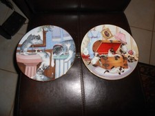 Knowles cat plates for sale  Stuart