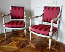 Fauteuils empire tuileries d'occasion  Grenoble-