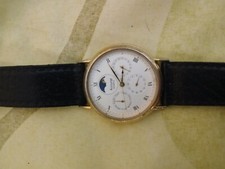 Accurist moonphase leather for sale  HARWICH