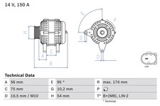 Bosch lichtmaschine generator gebraucht kaufen  Oberlungwitz
