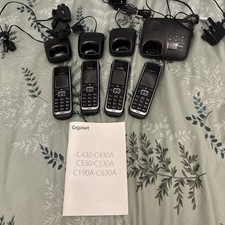 Gigaset c530 black for sale  SHEFFIELD