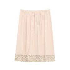 Vestido feminino extensor elástico cintura saia elegante acabamento de renda moda, usado comprar usado  Enviando para Brazil