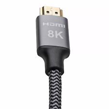 Braided hdmi 2.1 for sale  RUGBY
