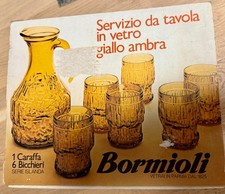 Vintage bormioli glas gebraucht kaufen  Stuttgart