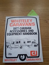 Whiteley caravan 1977 for sale  WHITCHURCH