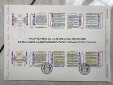 Révolution document philatél d'occasion  Évry