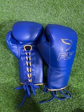 Fly superlace X luvas de boxe com cadarço profissional sparring luvas de luta de treinamento 8oz-16o comprar usado  Enviando para Brazil