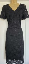 Black stretch lace for sale  ALTRINCHAM