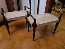 Coppia panchette modernariato usato  Zerbolo