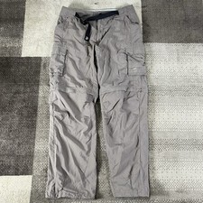 Calça conversível Mountain Hardwear Mesa masculina bege grande náilon viagem ao ar livre, usado comprar usado  Enviando para Brazil