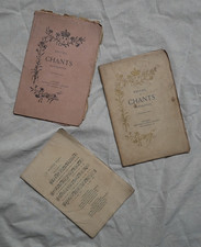 Recueils chants royalistes d'occasion  Theix