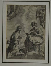 Antica incisione del usato  Salerno