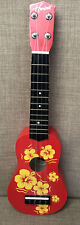 Red ukulele plastic for sale  Davis