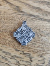 Keltisches kreuz anhänger gebraucht kaufen  Haßloch