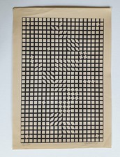 Litografia victor vasarely usato  Italia