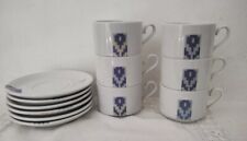 LOTE DE TAZAS Y PLATOS DE PORCELANA VINTAGE AEROLINEAS ARGENTINAS AIRLINES VERBANO/TSUJI segunda mano  Argentina 