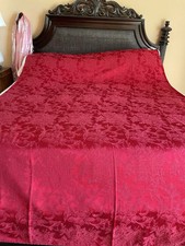 Red poly floral for sale  Greensboro