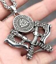 Anhänger doppelaxt valknut gebraucht kaufen  Mandelbachtal