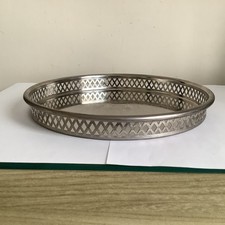 Round galleried cocktail for sale  DEESIDE