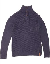 Usado, Suéter masculino Tommy Hilfiger gola botão grande azul marinho CN55 comprar usado  Enviando para Brazil