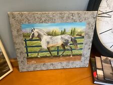 Horse painting signed for sale  Port Saint Lucie