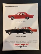 Antigo 1960s AD-1964 Dodge Dart-The Dependables: Success Cars of '64-V-6, Novo V-8, usado comprar usado Antigo 1960s AD-1964 Dodge Dart-The Dependables: Success Cars of '64-V-6, Novo V-8, usado comprar usado  Enviando para Brazil