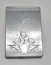 1940s Compact Rouge NOITE em PARIS BOURJOIS Art Deco Vintage Blush Rachel  comprar usado  Enviando para Brazil