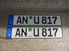 Alte kfz kennzeichen gebraucht kaufen  Ansbach
