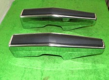 1978 1979 Ford F100 F150 F250 F350 Bronco NOS PROTETORES E ALMOFADAS DE PARA-CHOQUE DIANTEIRO CROMADOS comprar usado  Enviando para Brazil